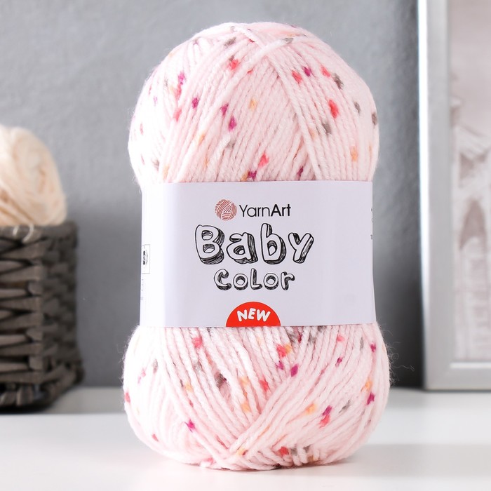 

Пряжа "Baby color" 100% акрил 150м/50гр (218 само/крап)