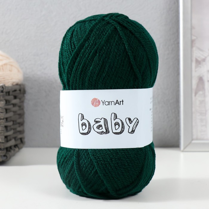 

Пряжа "Baby" 100% акрил 150м/50гр (590 темн.зеленый)