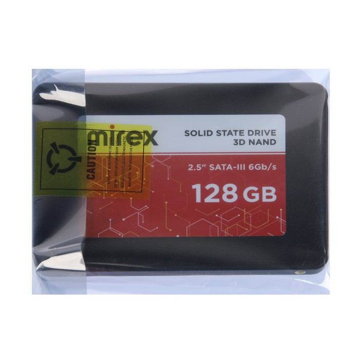 Накопитель SSD Mirex, SATA III, 128 Гб, 2.5