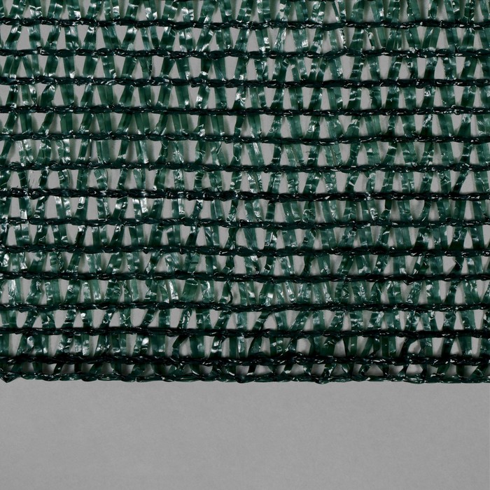 фото Сетка затеняющая, 50 × 4 м, плотность 50 г/м², зелёная