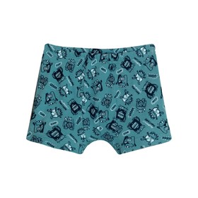 

Трусы боксеры для мальчика, рост 86 см, цвет сине-бирюзовый