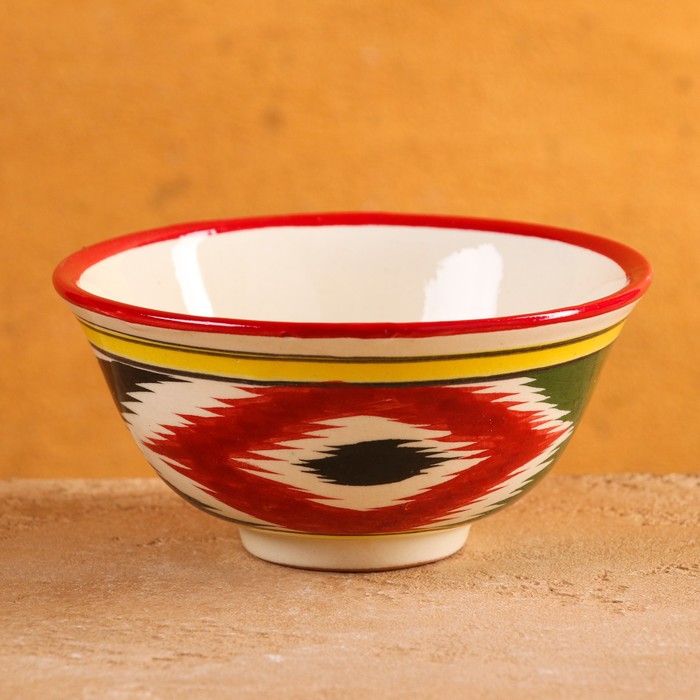 Пиала Риштанская керамика Атлас, 11см чашка джамбо доброта 450мл 11см керамика