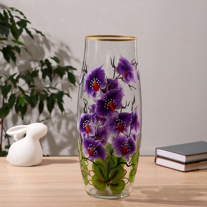 Ваза Орхидея №3 d=12,5см h=40см ваза эльдорадо цветная с декором h 40см d 10см