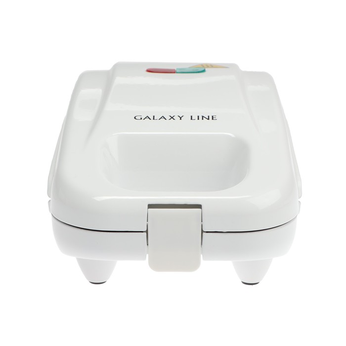 Электровафельница Galaxy GL 2971, 750 Вт, венские вафли, антипригарное покрытие, белая