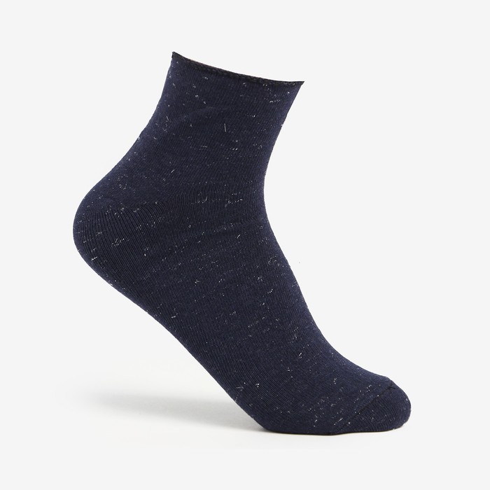 Носки женские, цвет синий, размер 25