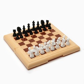 Настольная игра 2 в 1: шашки, шахматы