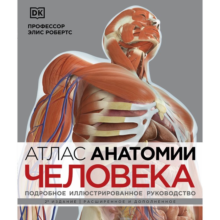 Атлас анатомии человека. Подробное иллюстрированное руководство. Робертс Э.