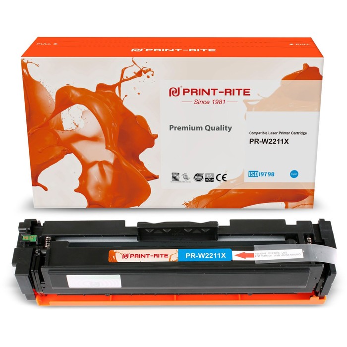 

Картридж лазерный TFHBAXCPU1J PR-W2211X W2211X для HP M255/MFP M282/M283 (2450k), голубой