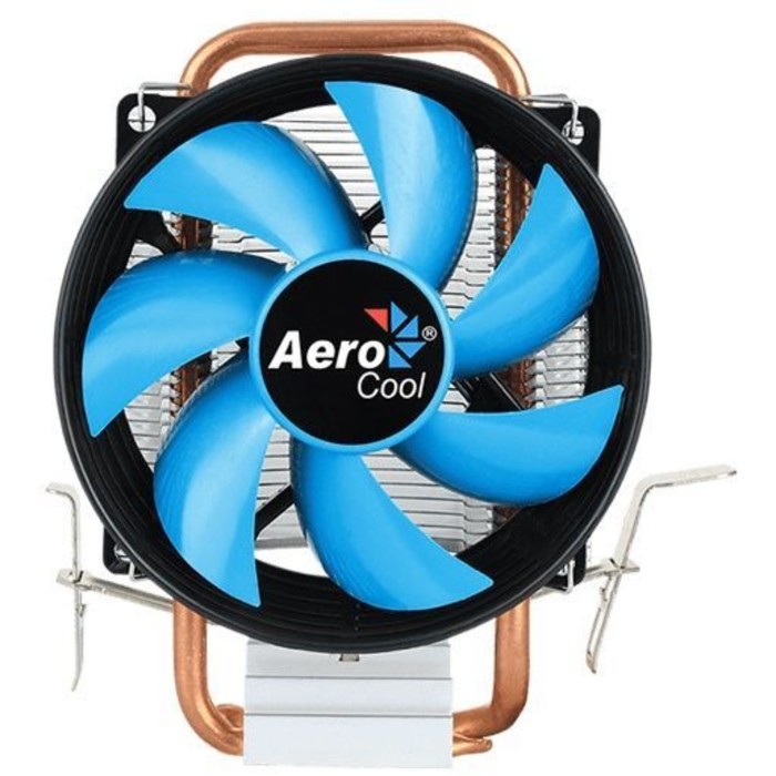 Кулер Aerocool Verkho 1-3P, Soc-AM4/1151/1200, 3-pin, 28dB, Al+Cu, 100W, 280 гр, Ret кулер aerocool air frost 2 soc am4 1151 1200 3 pin 26db al cu 110w 250 гр led ret