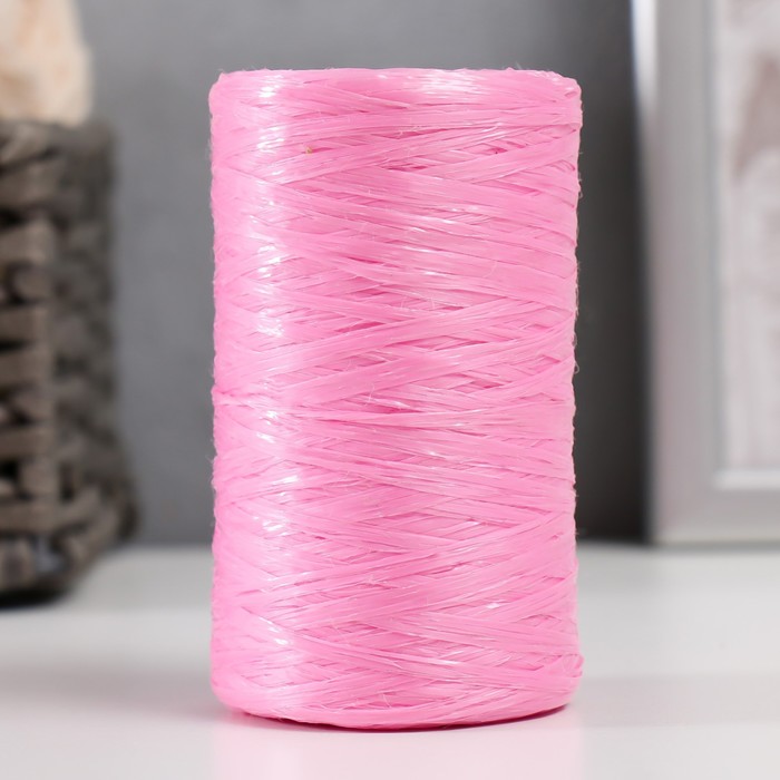 Пряжа для ручного вязания 100% полипропилен 200м/50гр. (07-матовый розовый) пряжа для вязания alize forever crochet 50гр 300м 100% микроакрил ту 149 яр розовый 5 мотков