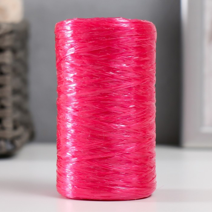 Пряжа для ручного вязания 100% полипропилен 200м/50гр. (31-рубин) пряжа для вязания alize forever crochet 50гр 300м 100% микроакрил ту 149 яр розовый 5 мотков