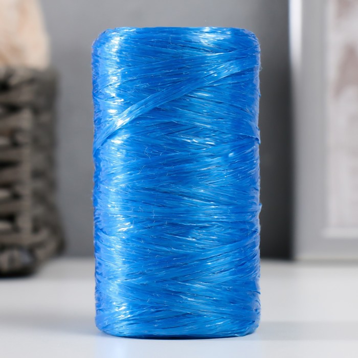Пряжа для ручного вязания 100% полипропилен 200м/50гр. (51-синий) пряжа семеновская пряжа arina w 51 брусничный 5 шт по 100 г