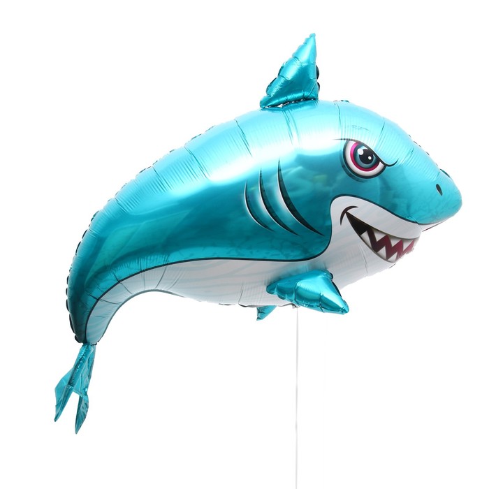 Шар фольгированный 44 «Акула-злюка»