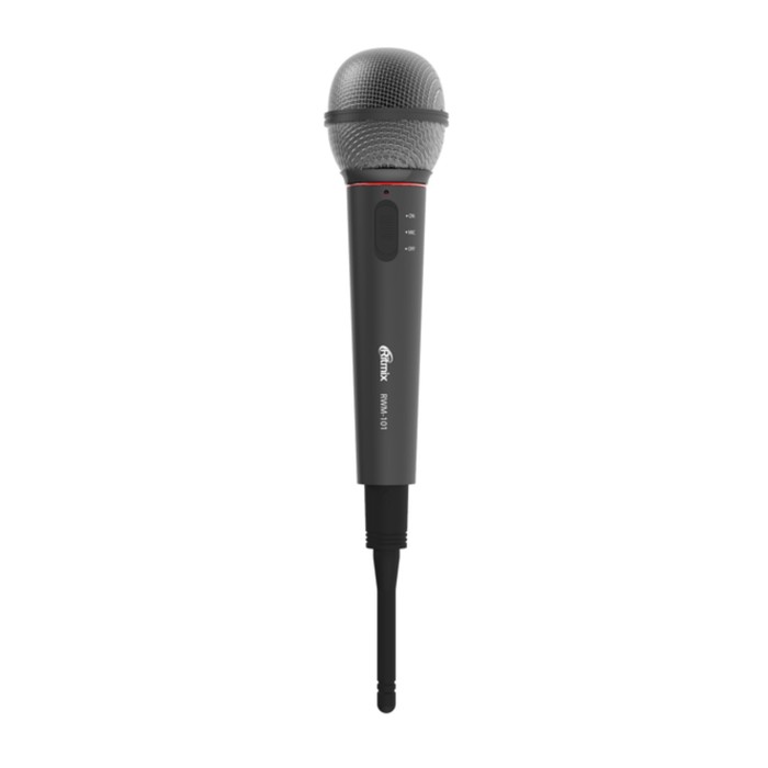 Микрофон RITMIX RWM-101 black, 100–10000 Гц, штекер 6.3 мм, чёрный