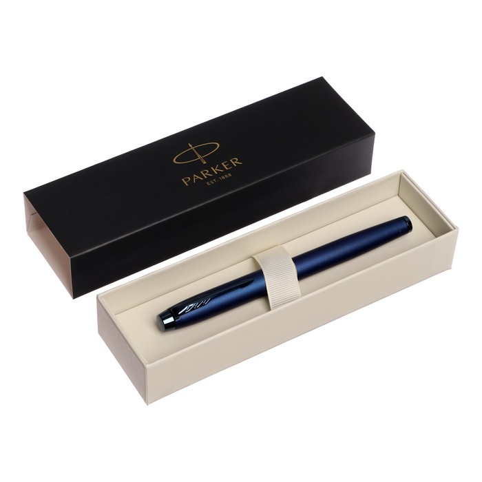 цена Ручка перьевая Parker Im Professionals Monochrome Blue, 1.0мм, синяя, подар/уп 2172964
