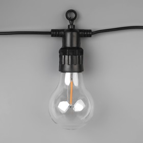 

БЕЛТ ЛАЙТ DECOR. "Лампочки", IP44, 5 м, Н.Т. 2W, шаг 50 см,10 ламп, 220V, МУЛЬТИ