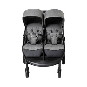 

Коляска прогулочная для двойни Everflo Twins E-2020, цвет grey