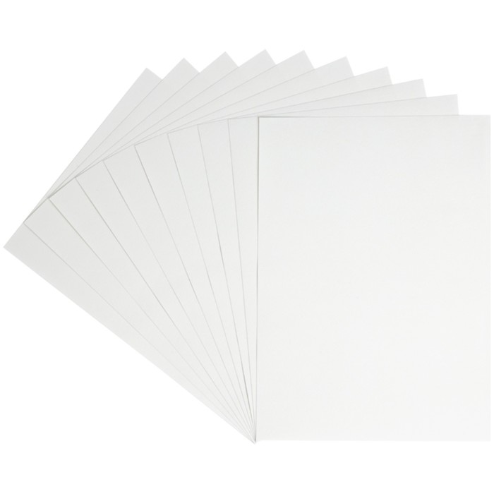 Бумага для акварели в папке А3, 10 листов, Гамма "Студия", 200 г/м2, среднее зерно