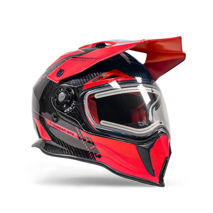 фото Шлем 509 delta r3l carbon с подогревом, размер xs, красный, чёрный