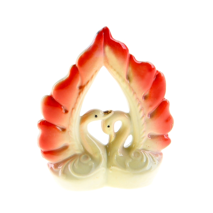 Сувенир "Две лебедушки" под фарфор, со стразами