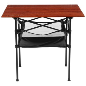 

Стол туристический 82 х 80 х 70 см, с органайзером, цвет дерево