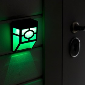 

Садовый светильник на солнечной батарее, накладной, 8 × 12 × 5 см, 1 LED, свечение мульти (RGB)