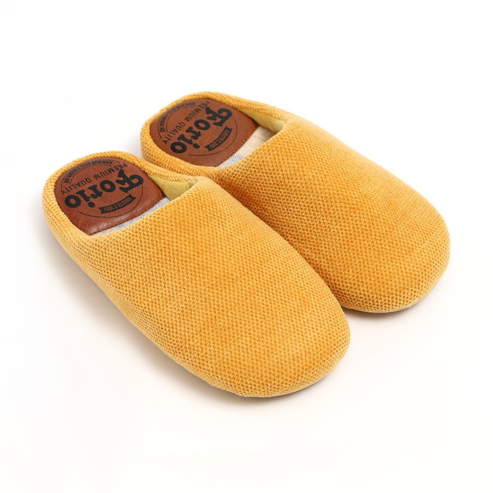 фото Тапочки женские, цвет жёлтый, размер 37 forio