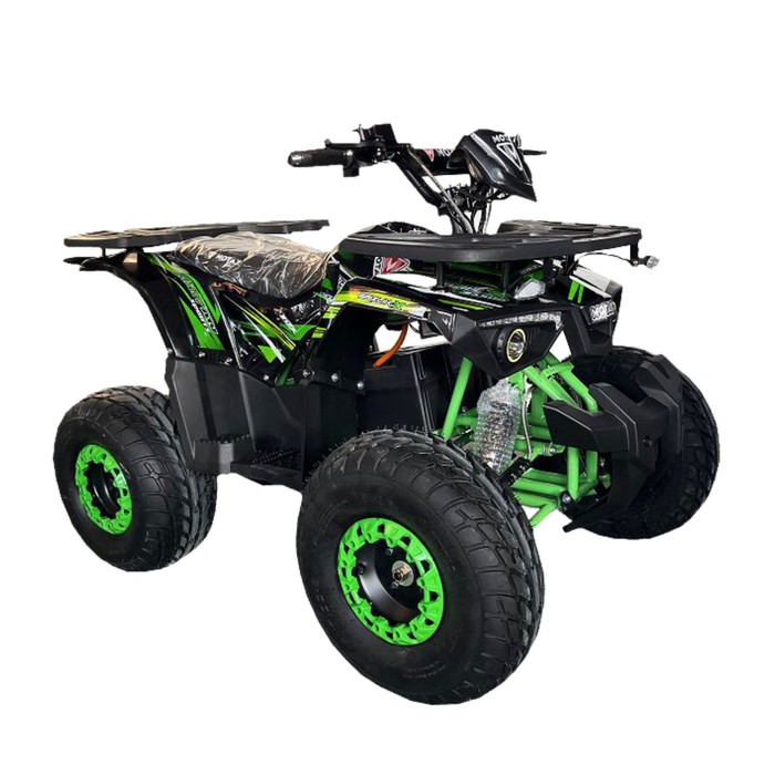 

Квадроцикл MOTAX ATV Grizlik E1500 R, ROAD, черно-зеленый