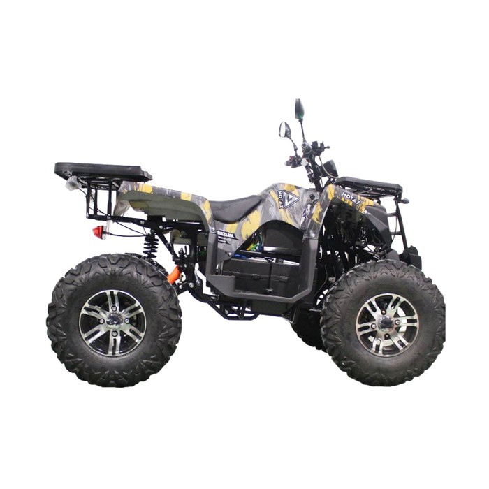 фото Квадроцикл motax atv grizlik e3000 r, road, жёлтый камуфляж