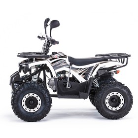 

Квадроцикл бензиновый MOTAX ATV Grizlik 125 cc NEW, бело-черный