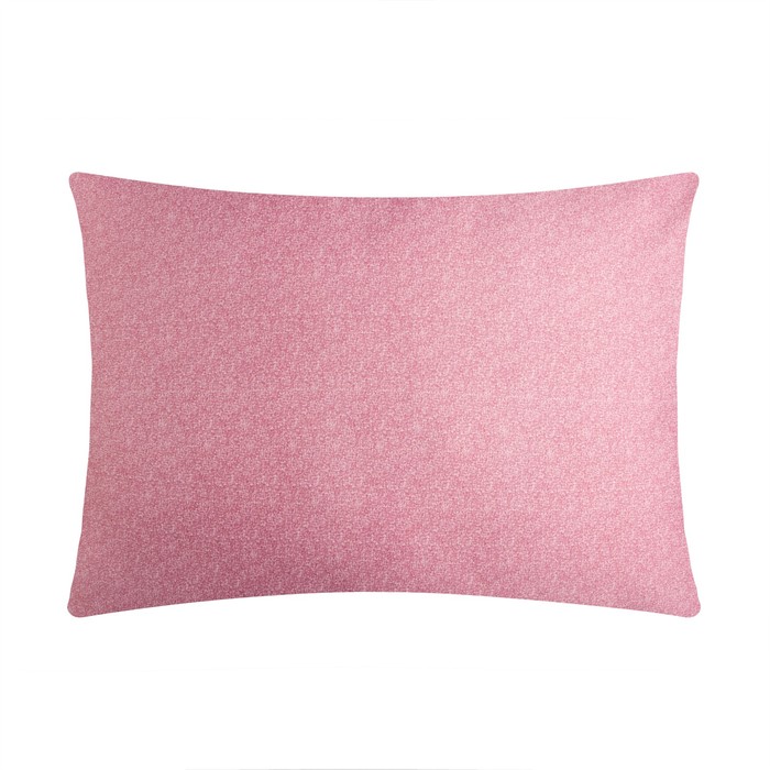 Наволочка Этель цвет розовый, 50х70 см, новосатин, 100 пэ