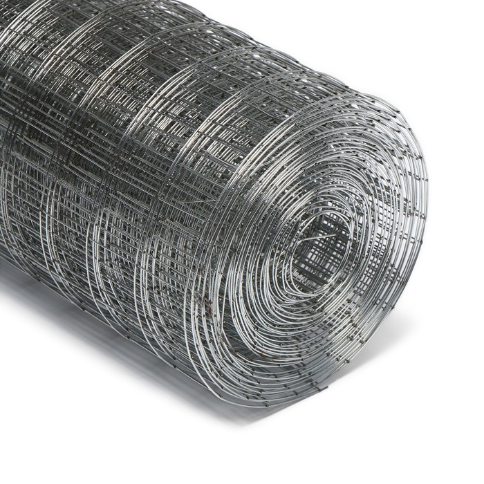 

Сетка оцинкованная, сварная, 10 × 0,5 м, ячейка 25 × 25 мм, d = 0,7 мм, Greengo