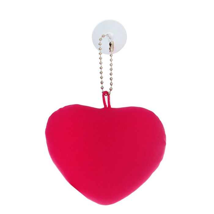 Брелок-антистресс на присоске "Моей половинке", сердечко, МИКС