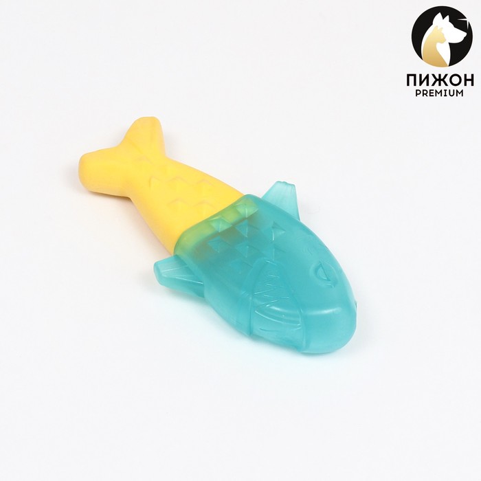цена Игрушка из термопластичной резины Акула с охлаждающим эффектом, 17,5 см