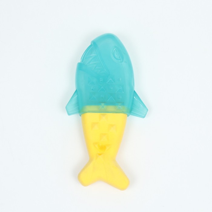 Игрушка из термопластичной резины "Акула" с охлаждающим эффектом, 17,5 см