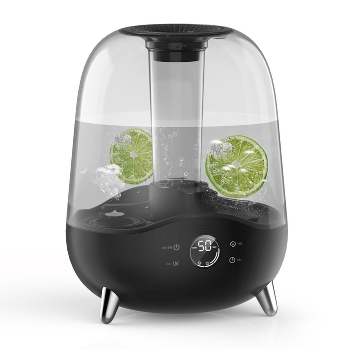 

Увлажнитель воздуха Deerma Humidifier DEM-F327W, ультразвуковой, 28 Вт, до 30м2, 300мл/ч, 5л