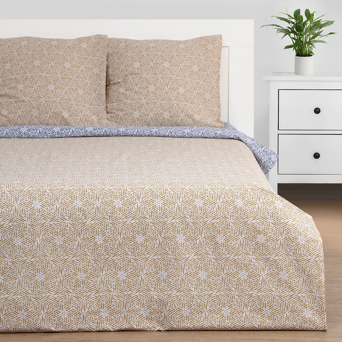 

Постельное бельё Этель дуэт Illusione, 143х215 см - 2 шт, 220х240 см, 70х70 см -2 шт, бязь