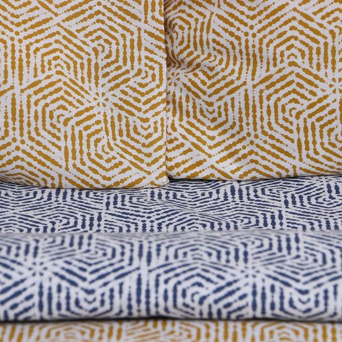 фото Постельное бельё этель дуэт illusione, 143х215 см - 2 шт, 220х240 см, 70х70 см -2 шт, бязь