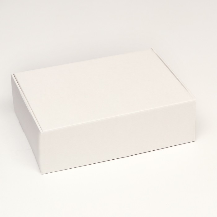 Коробка самосборная, белая, 31 х 22 х 9,5 см