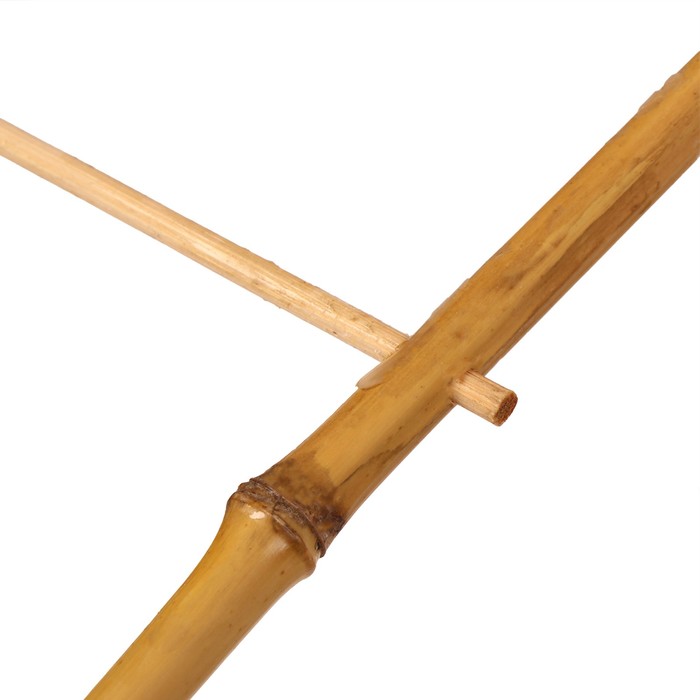 Шпалера, 45 × 20 × 1 см, бамбук, «Одинарная», Greengo