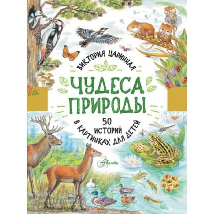 

Чудеса природы. 50 историй в картинках для детей. Царинная В.