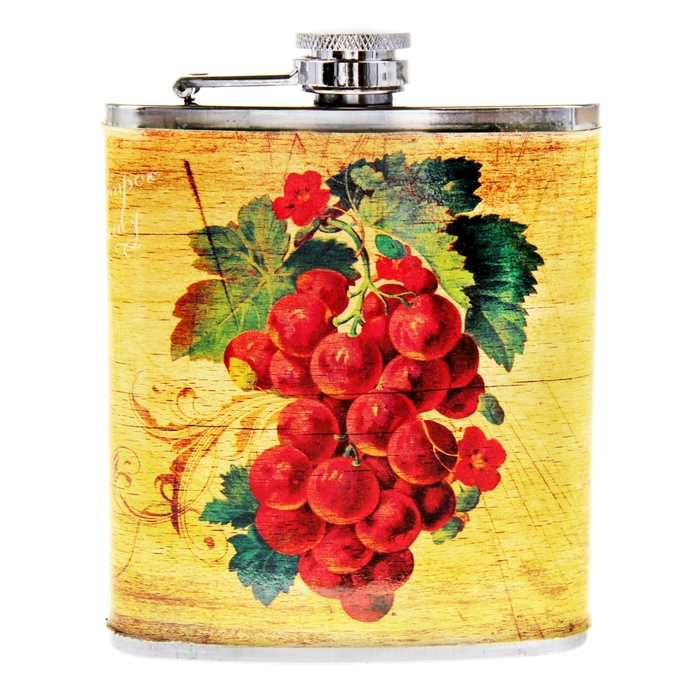 Фляжка "Гроздь винограда" 210 мл
