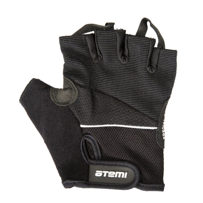 Перчатки для фитнеса Atemi AFG04S, черные, размер S