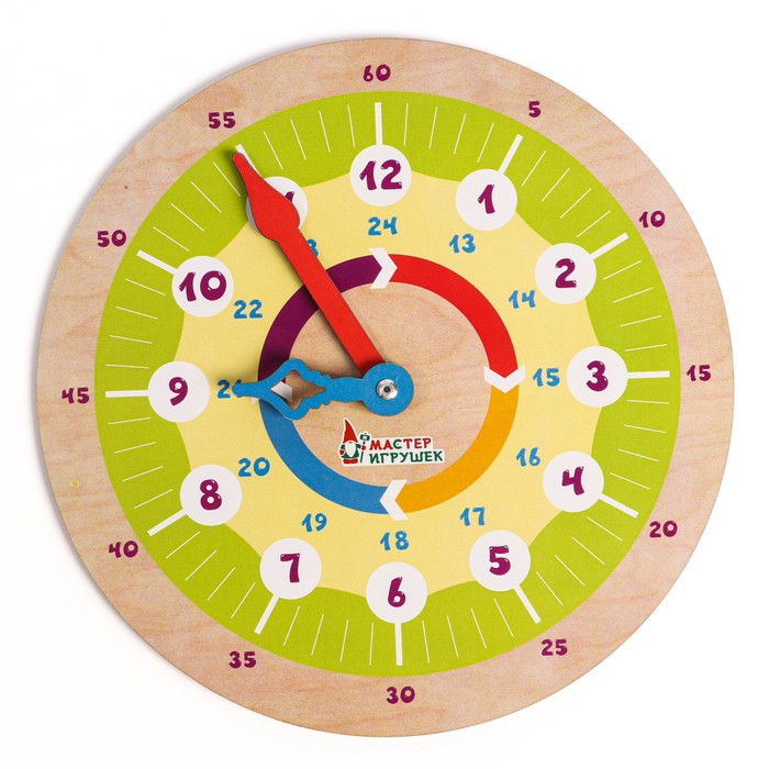 Обучающая доска «Точное время» обучающая доска календарь микс