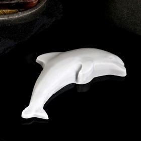 

Фигурное мыло "Дельфинчик" серебристый, 50гр