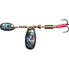 

Блесна TROUT PRO COMET-TANDEM, 60 мм, 30 г, вращающаяся, размер 1+3, цвет 27