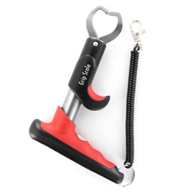 

Захват для рыбы Yoshi Onyx professional fish gripper, с цифровыми весами до 25 кг, черно-красный 9