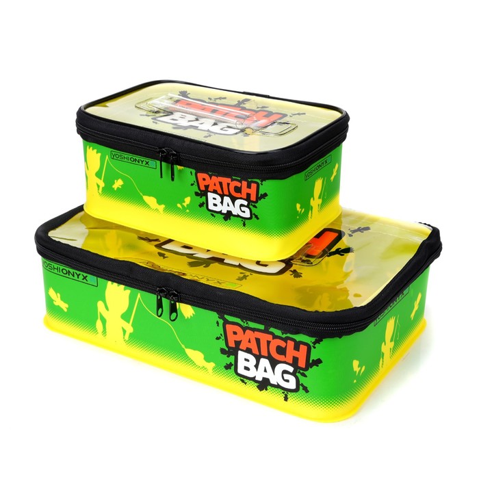 Сумки для снастей Yoshi Onyx Patch Bag, желто-зеленый, набор