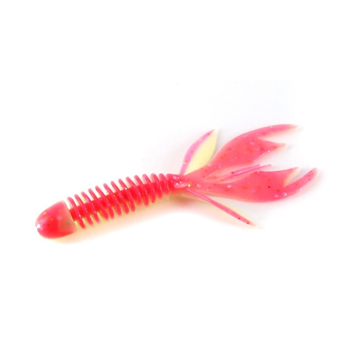 фото Приманка tsuribito creepy craw, 75 мм, съедобная, силиконовая, цвет s055, 8 шт., набор
