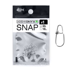 

Застёжка Yoshi Onyx SNAP B # 1, тест 15 кг, 10 шт., набор